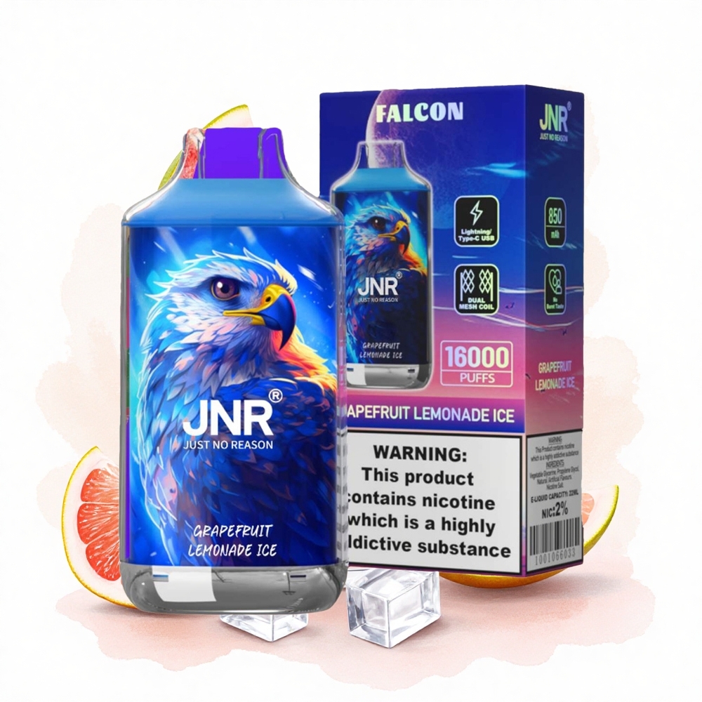 JNR Falcon 16000 Limón Pomelo Helado 850 mAh Dual Mesh
