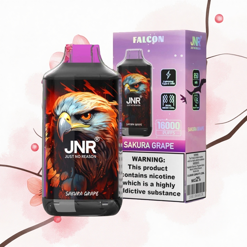 JNR Falcon 16000 Uva Sakura 1850 mAh Dual Mesh