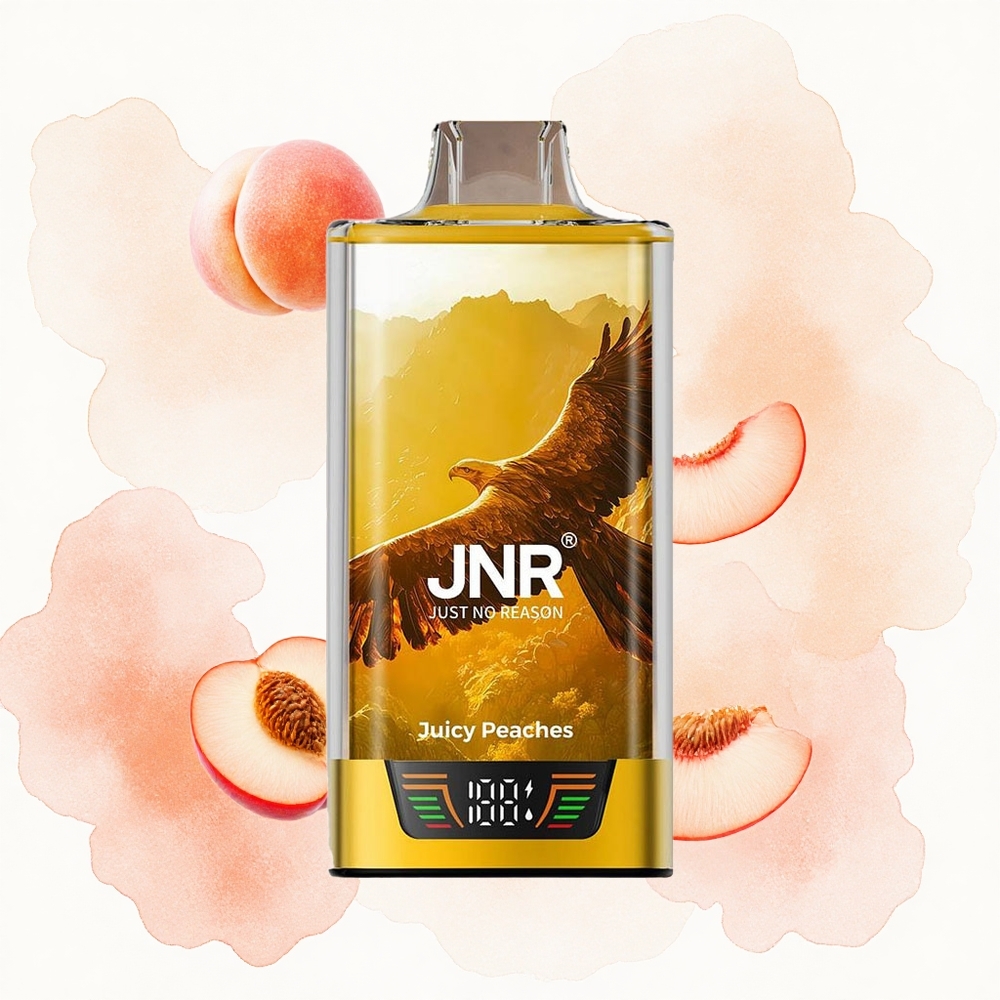 JNR Falcon Pro 28000 Melocotones Jugosos 30ml Dual Mesh