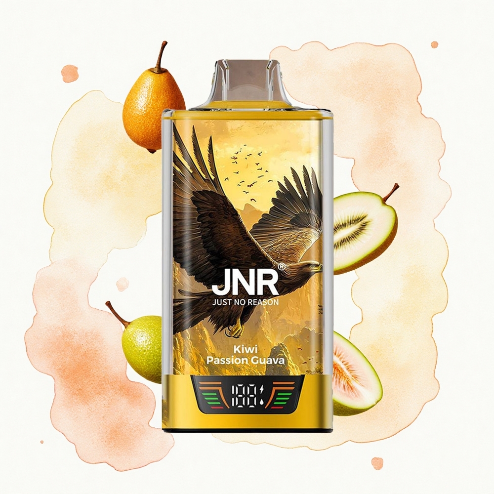 JNR Falcon Pro 28000 Pasión de Guayaba con Dual Mesh y Pantalla Inteligente