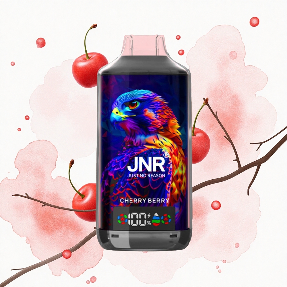 JNR Falcon X 18000 Cereza Baya X Dual Núcleo 24ml