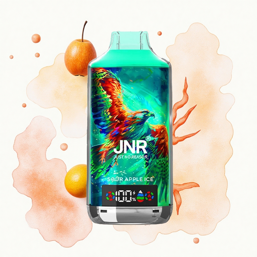 JNR Falcon X 18000 Manzana Ácida Helada 24ml Doble Malla