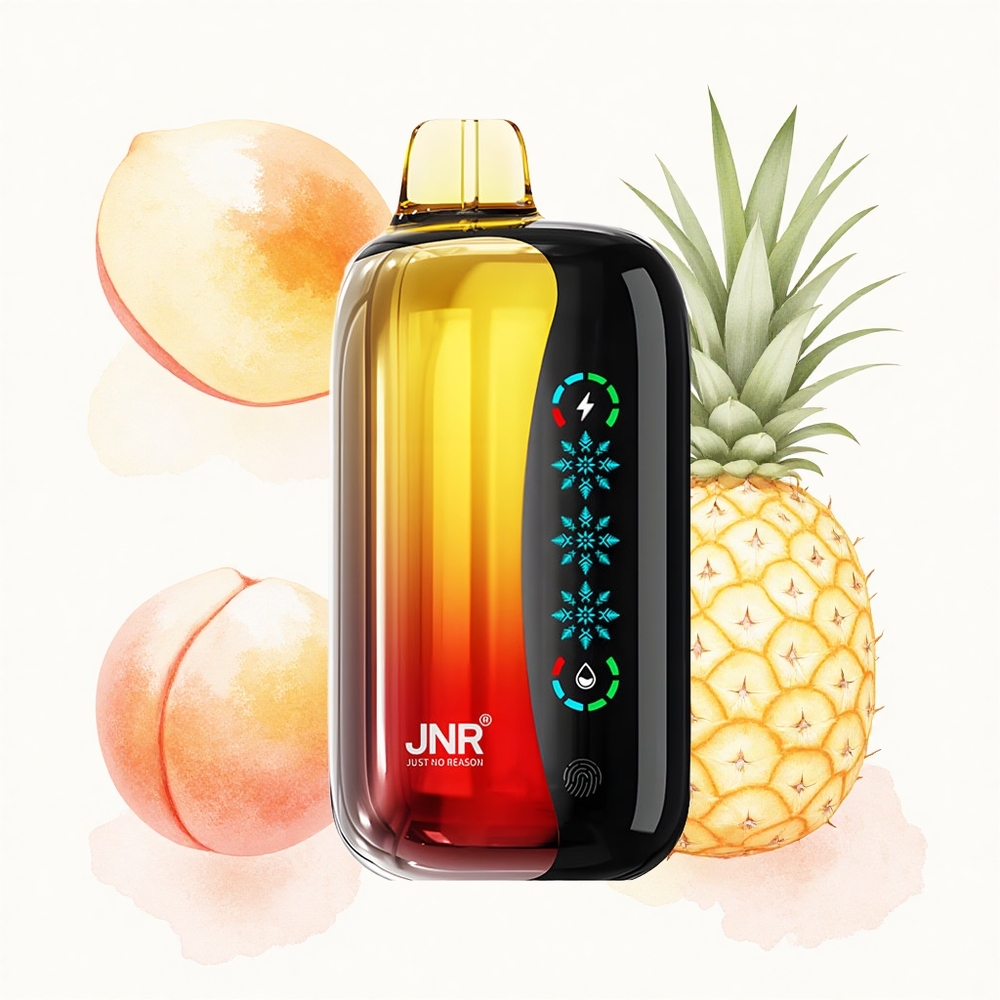 JNR Flex Ice 21000 Durazno Mango Piña Aire Ajustable Pantalla Táctil