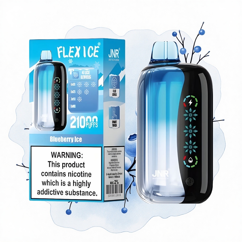 JNR Flex Ice 21000 Helado de Arándano Ajustable Dual Mesh Tipo-C