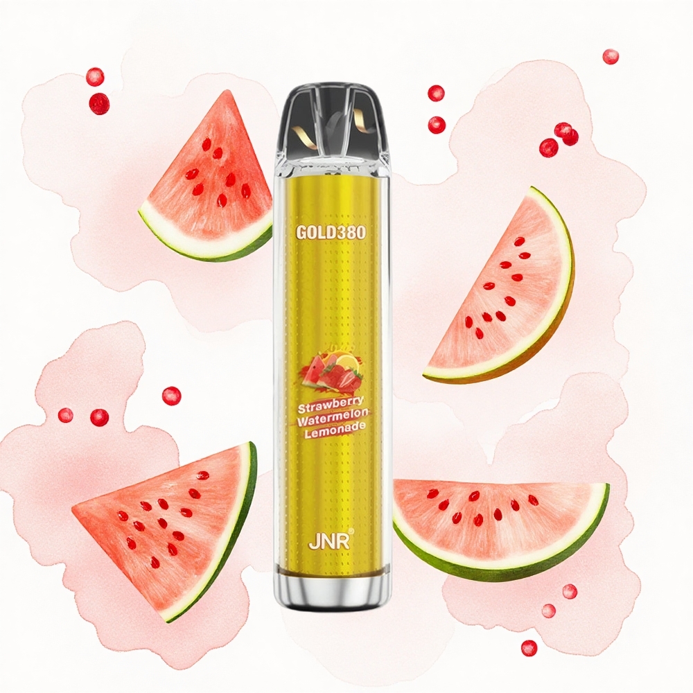 JNR Gold380 6000 Fresa Sandía Limonada con Batería 1500mAh y Coil Mesh 1.0ohm
