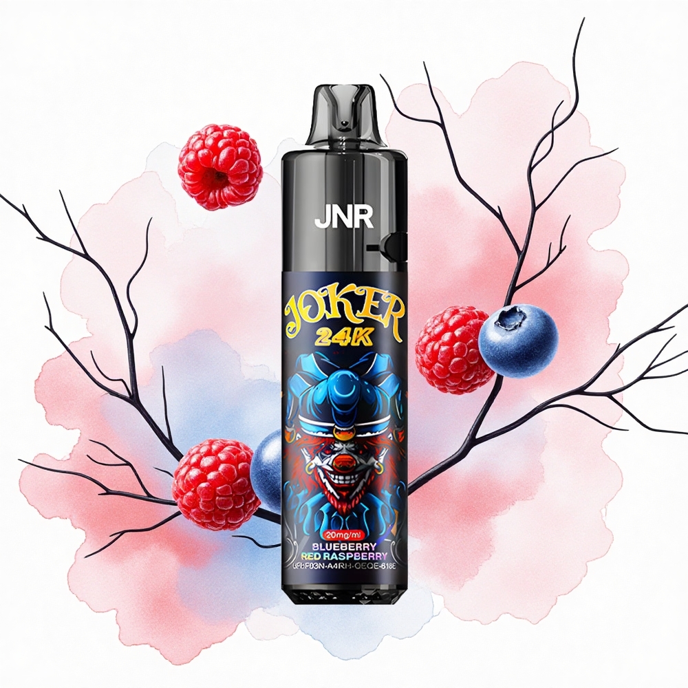 JNR Joker 24K Arándano Azul Frambuesa Roja Refillable 2% Tipo-C