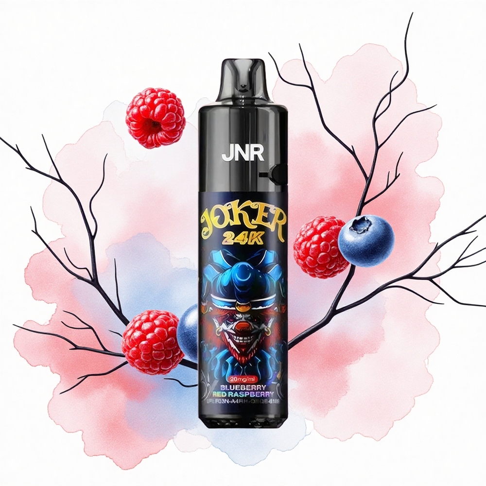 JNR Joker 24K Arándano Azul Frambuesa Roja Refillable 2% Tipo-C