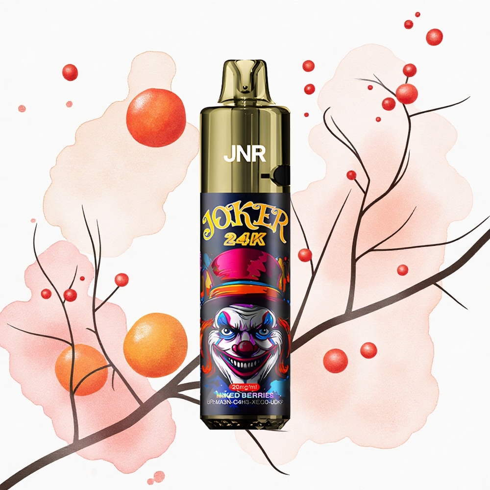 JNR Joker 24K Bayas Mixtas Recargable con Luz LED y 2% Nicotina