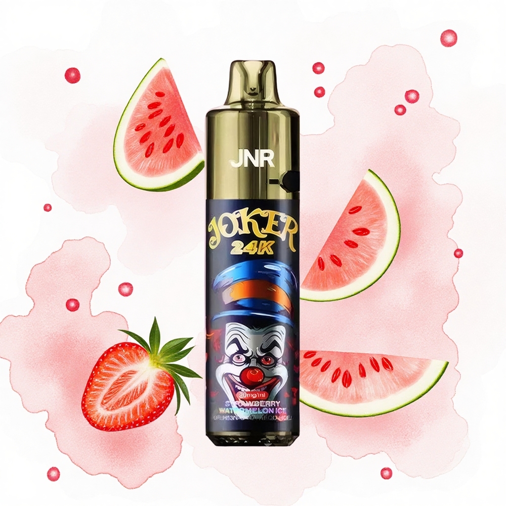 JNR Joker 24K Fresa Sandía Hielo con 2% Nicotina y 24000 Puffs