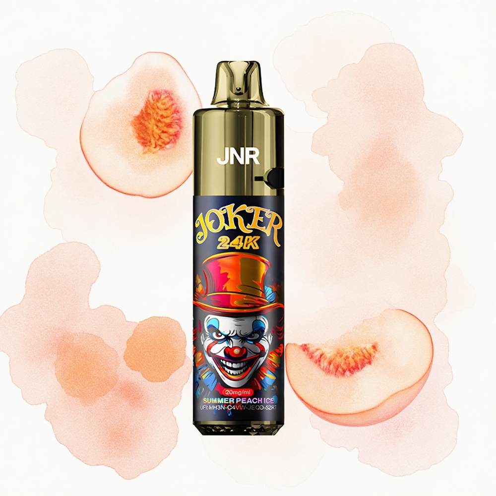 JNR Joker 24K Melocotón de Verano Hielo con Luz Colorida y Carga Tipo-C