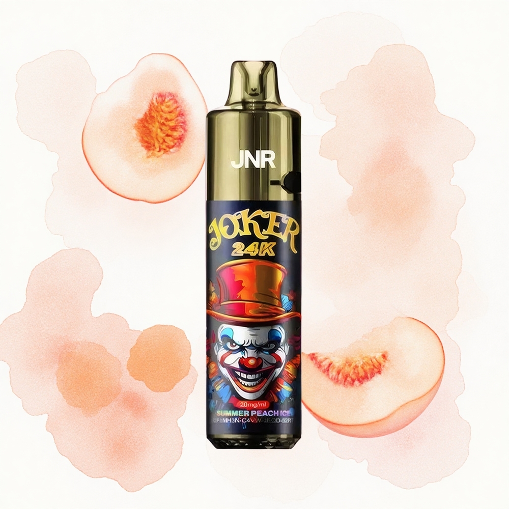 JNR Joker 24K Melocotón de Verano Hielo con Luz Colorida y Carga Tipo-C