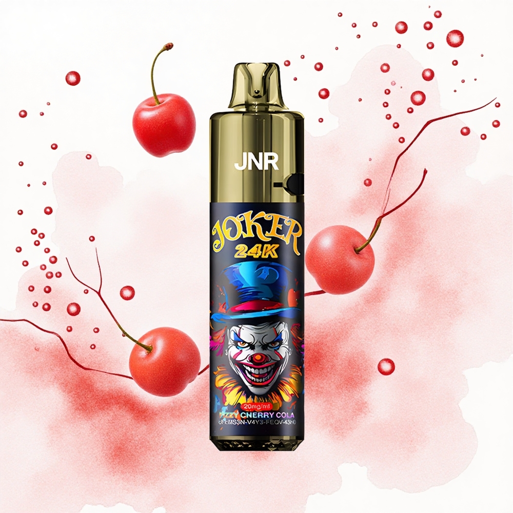 JNR Joker 24K Refresco Cereza Efervescente con Batería 800mAh y Luz Colorida