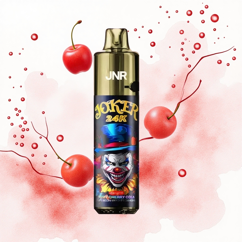 JNR Joker 24K Refresco Cereza Efervescente con Batería 800mAh y Luz Colorida