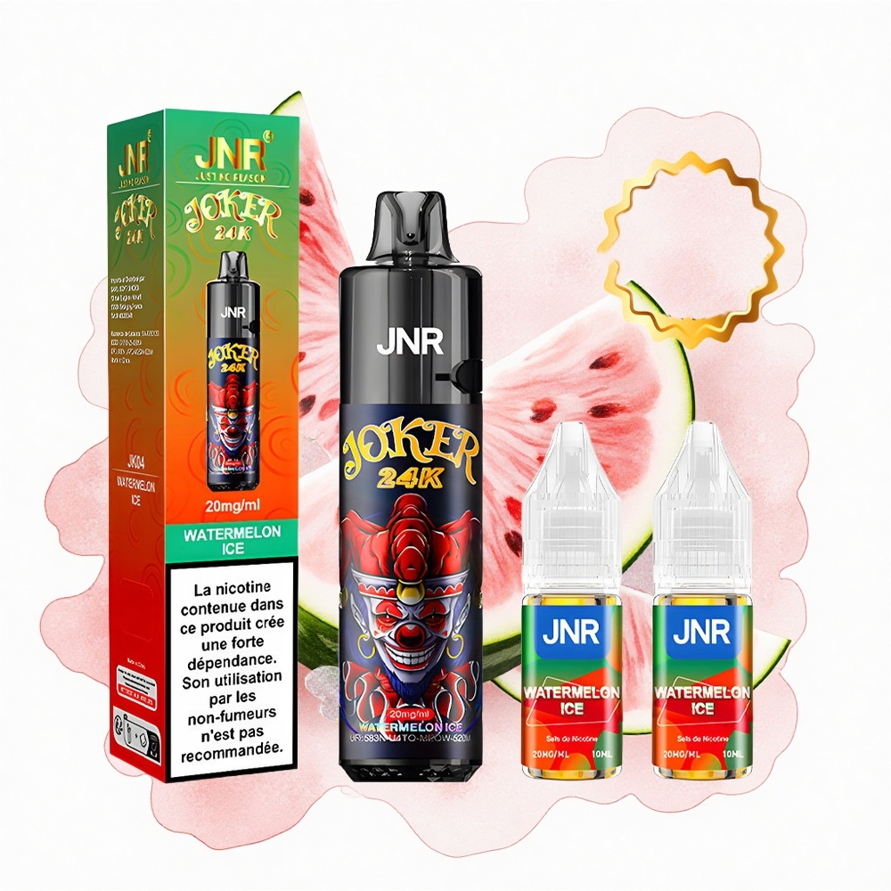 JNR Joker 24K Sandía Hielo con Recargable y Luz LED