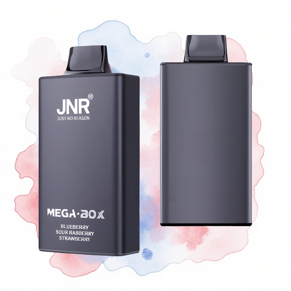 JNR Mega Box 25000 Arándano Agrio Frambuesa Fresa con Doble Malla y Carga Rápida