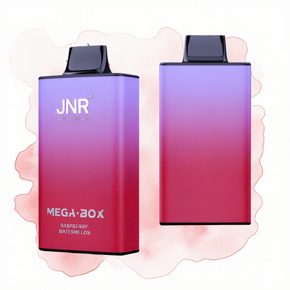 JNR Mega Box 25000 Frambuesa Sandía Dual Carga Rápida 30ml