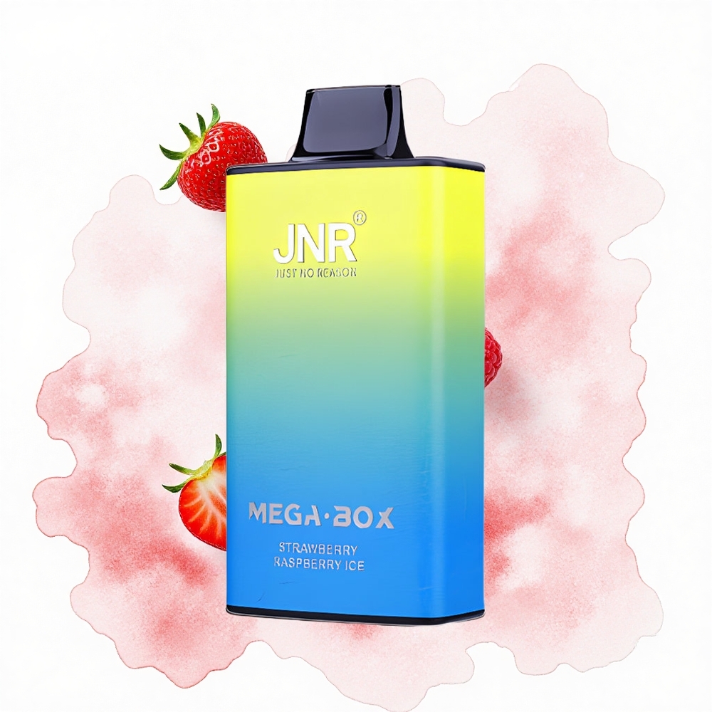 JNR Mega Box 25000 Fresa Frambuesa Hielo 30ml Dual Mesh