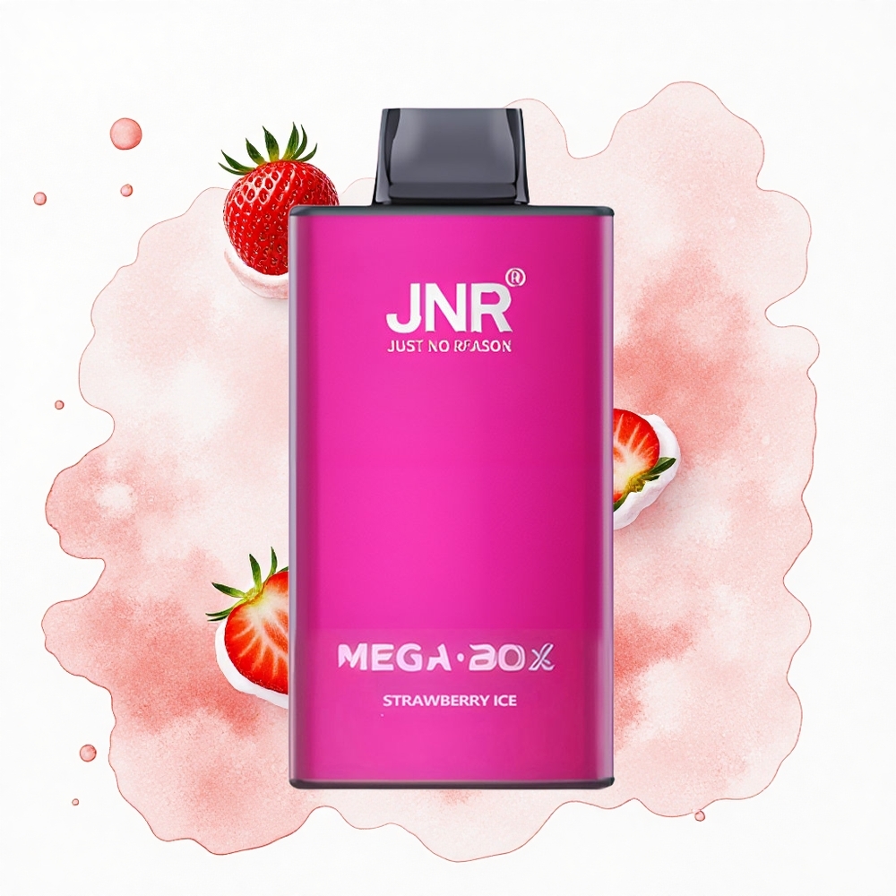 JNR Mega Box 25000 Fresa Helada Dual Mesh 30ml 850mAh