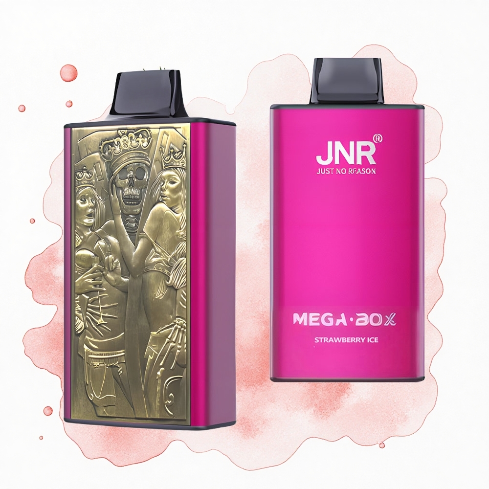 JNR Mega Box 25000 Fresa Helada Dual Mesh 30ml 850mAh