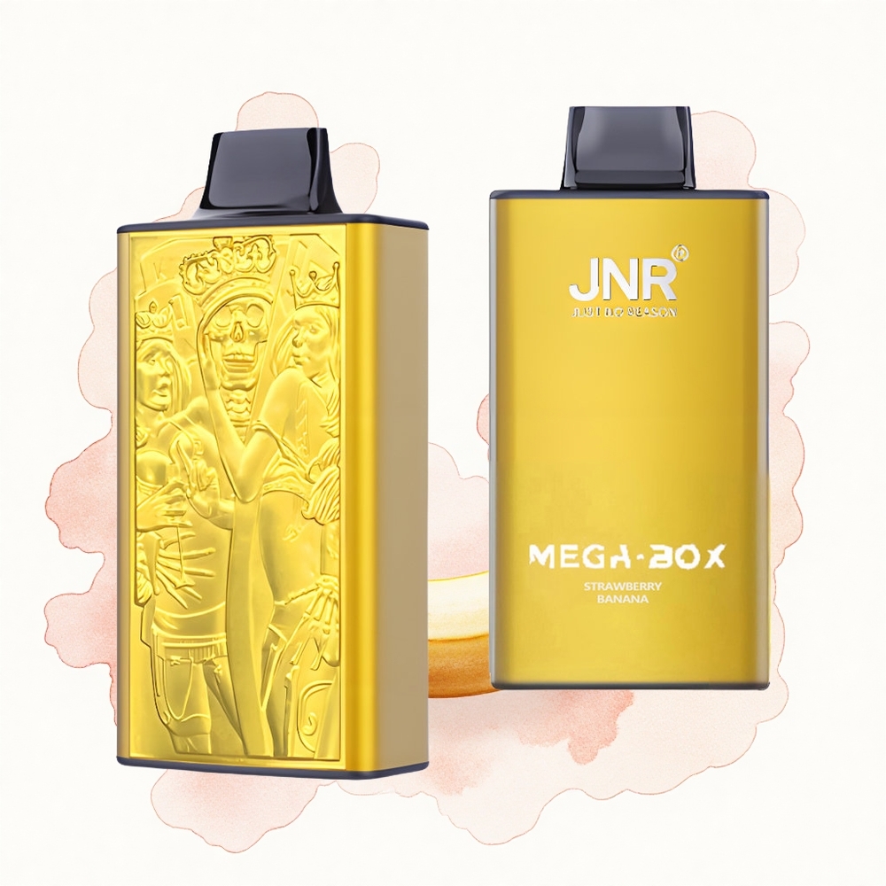 JNR Mega Box 25000 Fresa Plátano Dual Carga Rápida 30ml