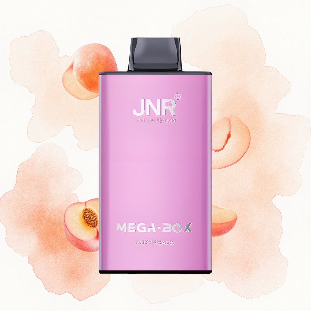 JNR Mega Box 25000 Melocotón Jugoso Dual Carga Tipo-C 30ml