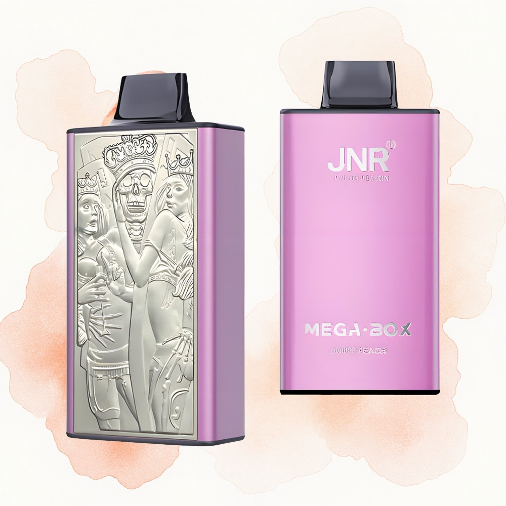 JNR Mega Box 25000 Melocotón Jugoso Dual Carga Tipo-C 30ml