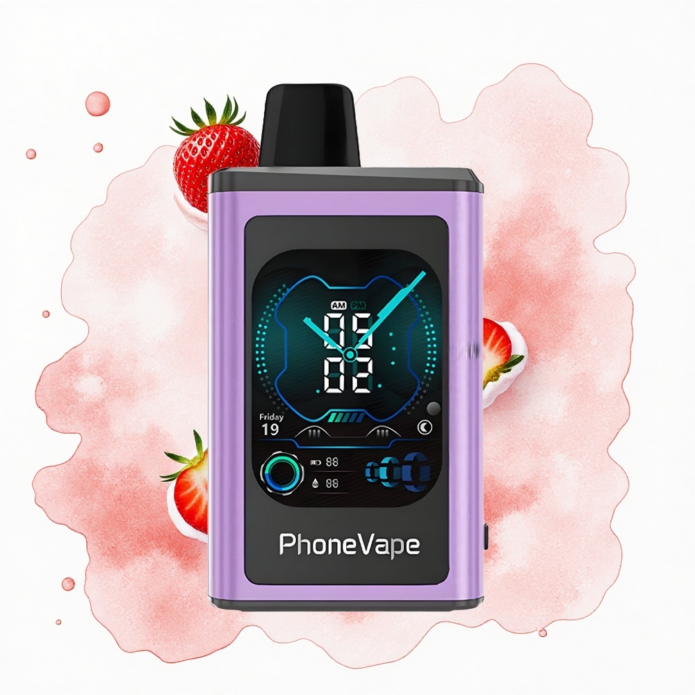 JNR PhoneVape 30000 Fresa Helada Turbo con Pantalla Completa y Cámara Remota