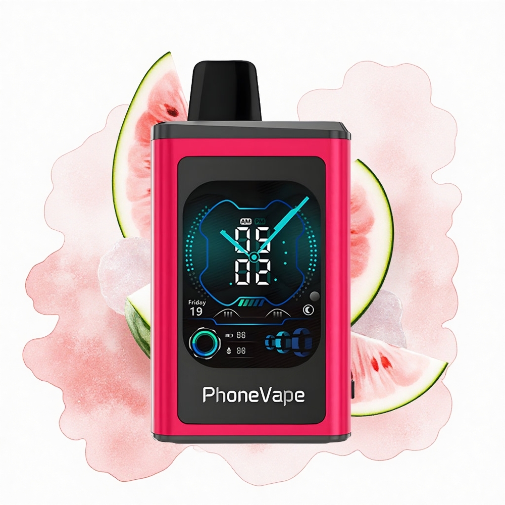 JNR PhoneVape 30000 Sandía Helada con Pantalla Completa y Control por App