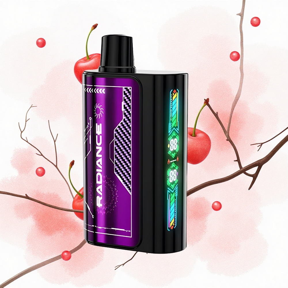 JNR Radiance 31000 Cereza Brillante Dual Malla Recargable
