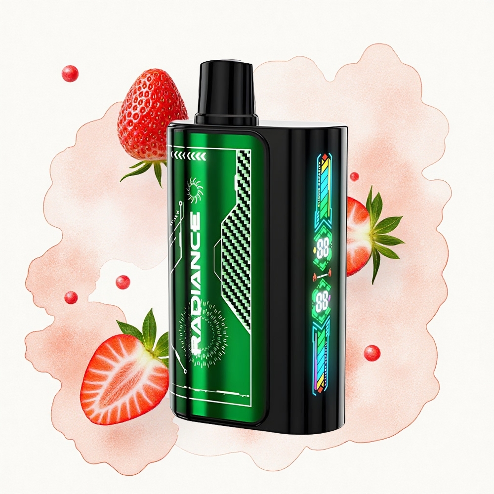 JNR Radiance 31000 Fresa Kiwi Pantalla Inteligente Batería Recargable