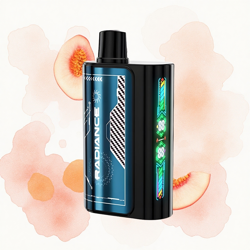 JNR Radiance 31000 Melocotón de Verano Hielo con Pantalla Inteligente y Doble Bobina