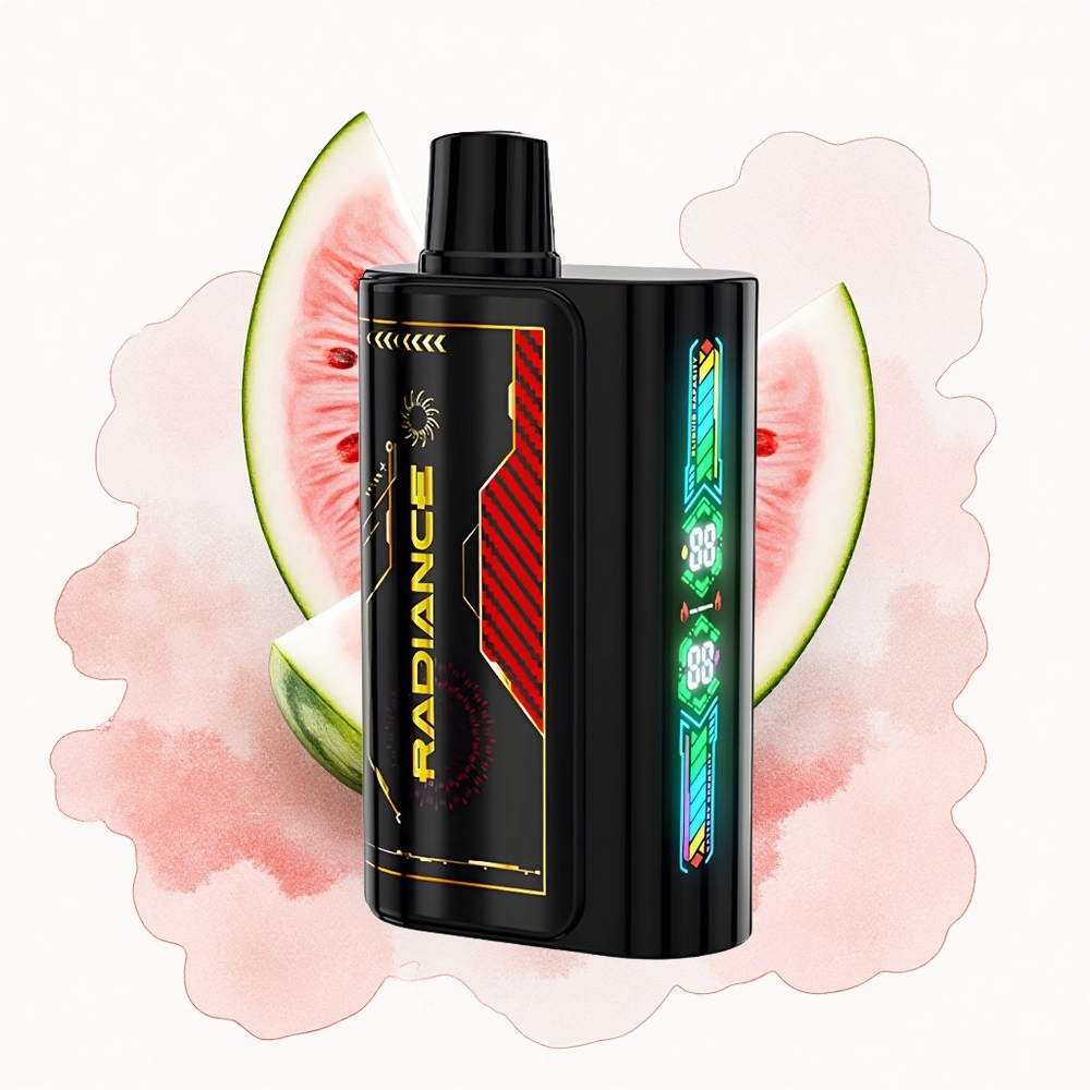 JNR Radiance 31000 Sandía Hielo con Pantalla Animada y Batería Recargable