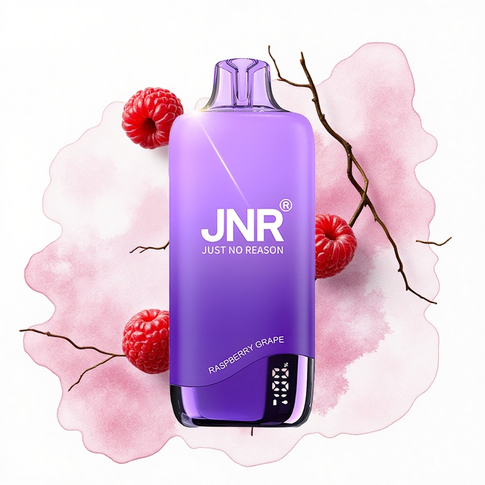JNR Rainbow 10500 Frambuesa Uva 10500 Pufos 18ml 0.8ohm