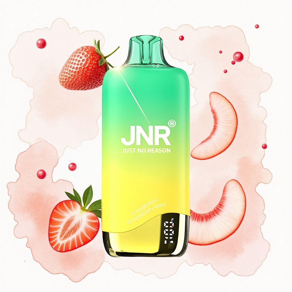 JNR Rainbow 10500 Fresa Duraznomenta 600mAh 18ml 0.8ohm