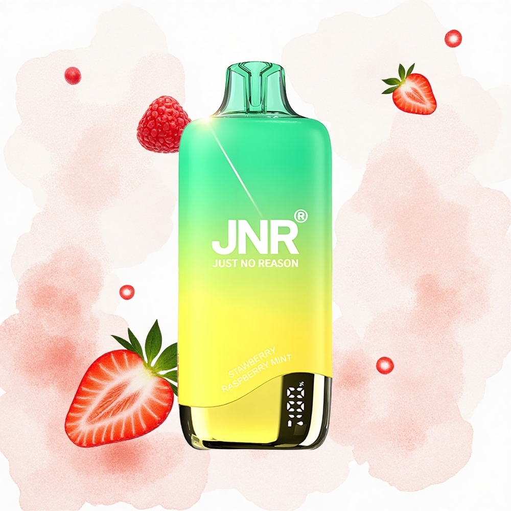 JNR Rainbow 10500 Fresa Frambuesa Menta 18ml 0.8ohm 600mAh