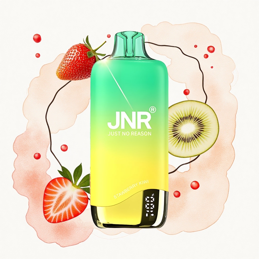JNR Rainbow 10500 Fresa Kiwi 18ml 0.8ohm Mesh