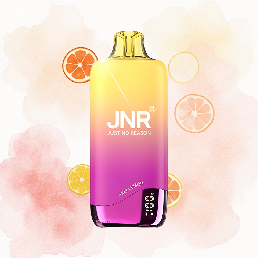 JNR Rainbow 10500 Limón Rosado 18ml 0.8ohm USB-C