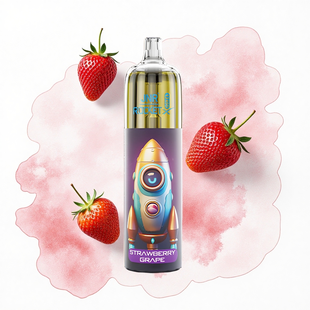 JNR Rocket-X 12400 Fresa Uva con Flujo Ajustable y Luces RGB