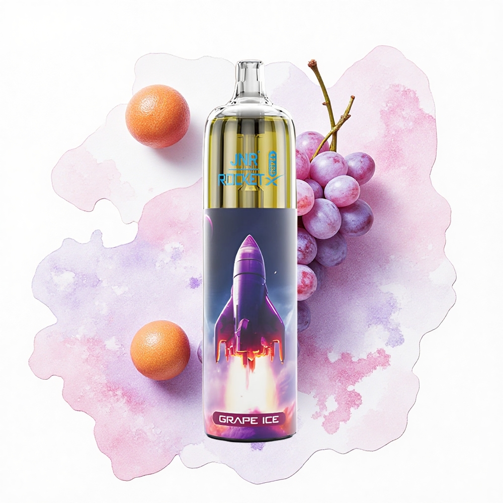 JNR Rocket-X 12400 Helado de Uva con Luz RGB y Carga Rápida