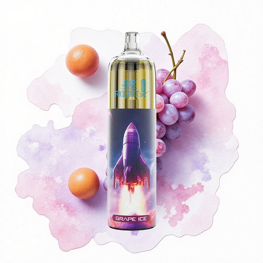 JNR Rocket-X 12400 Helado de Uva con Luz RGB y Carga Rápida