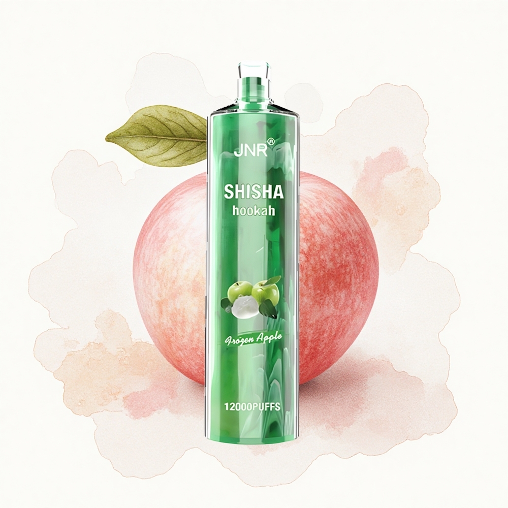JNR Shisha Hookah 12000 Manzana Congelada 24ml Tipo-C