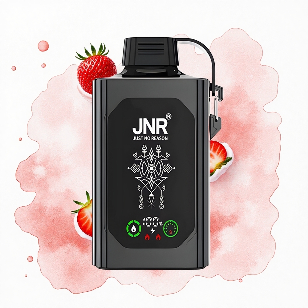 JNR Shisha Hookah Box 20500 Fresa Helado HD Dual Mesh 25ml