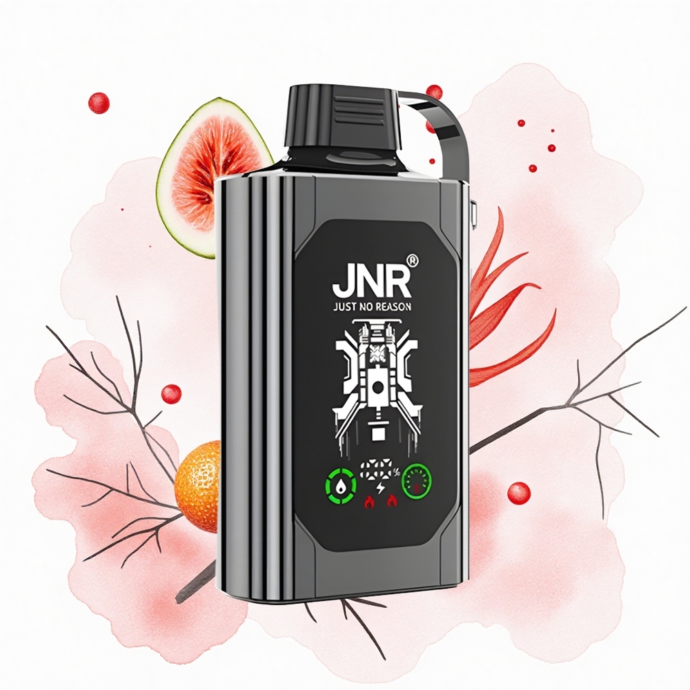 JNR Shisha Hookah Box 20500 Helado de Frutas Mixtas con Doble Malla y Carga Rápida