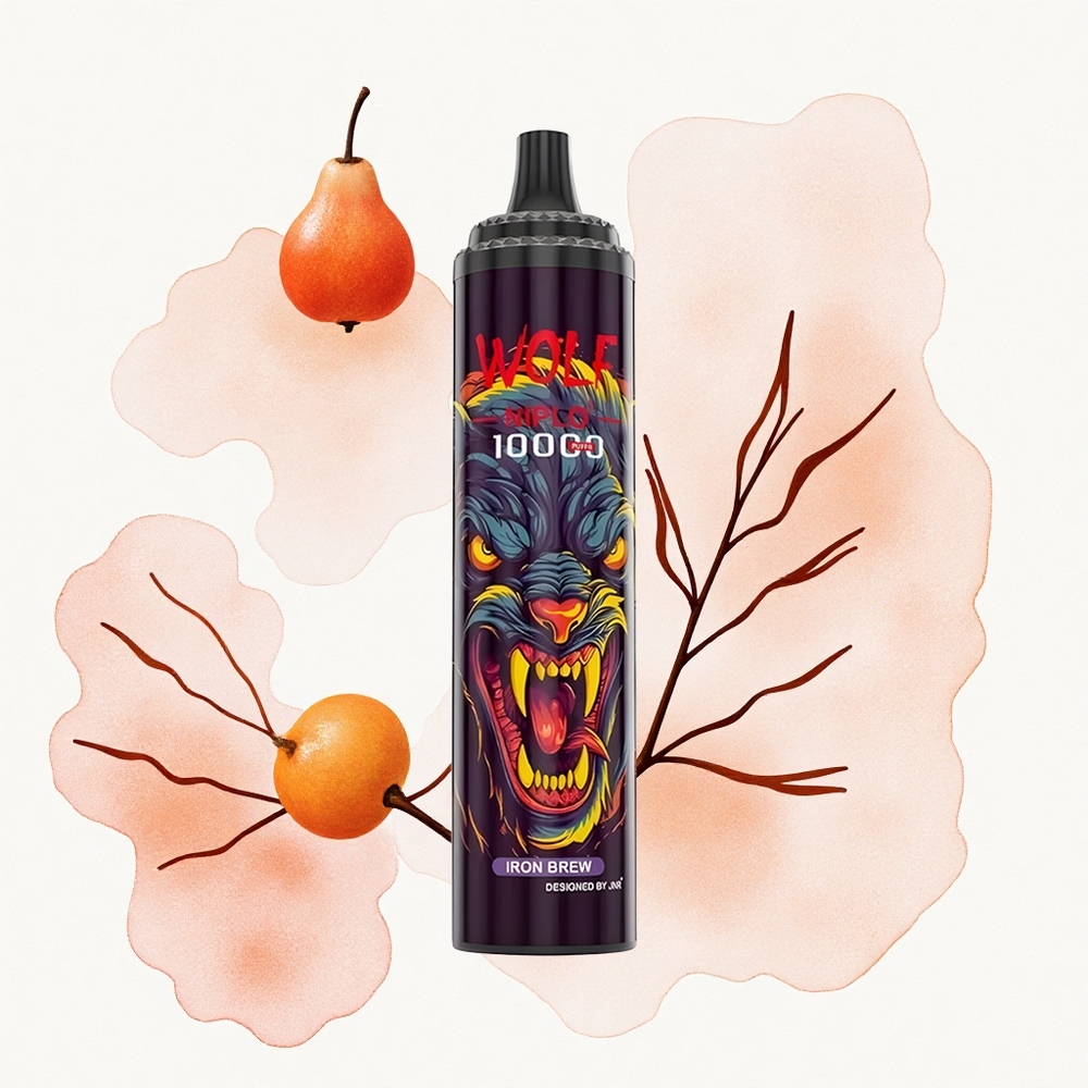 JNR Wolf Niplo 10000 Hierro Cerveza 20ml 650mAh Tipo-C