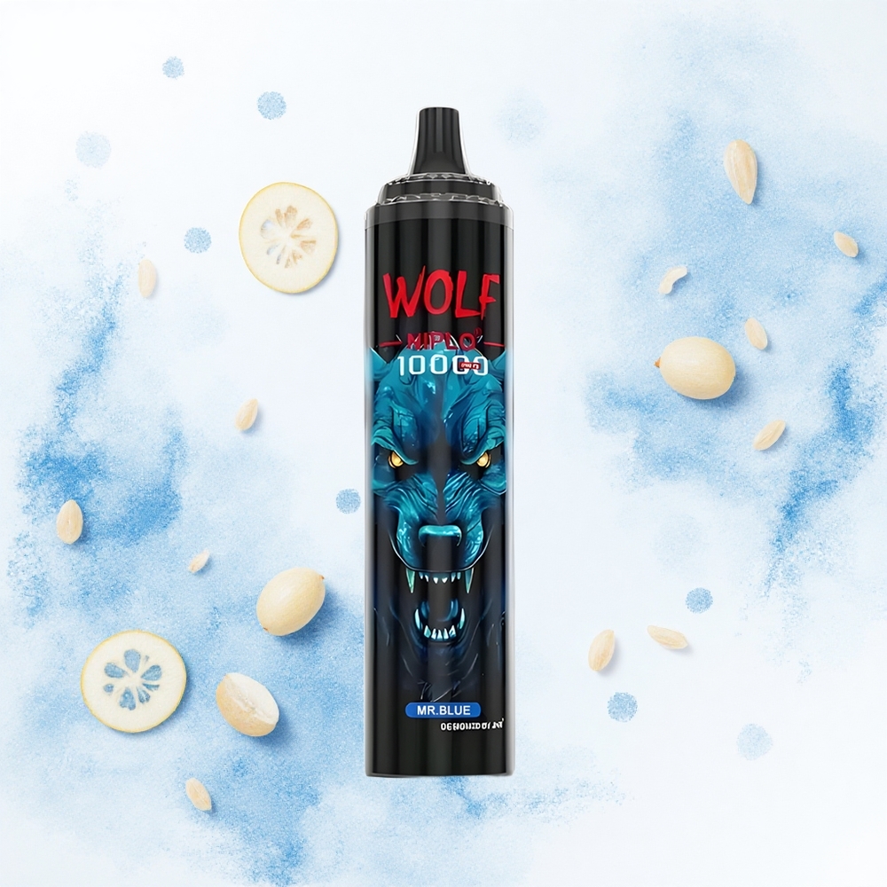 JNR Wolf Niplo 10000 Sr. Azul 20ml 650mAh Tipo-C
