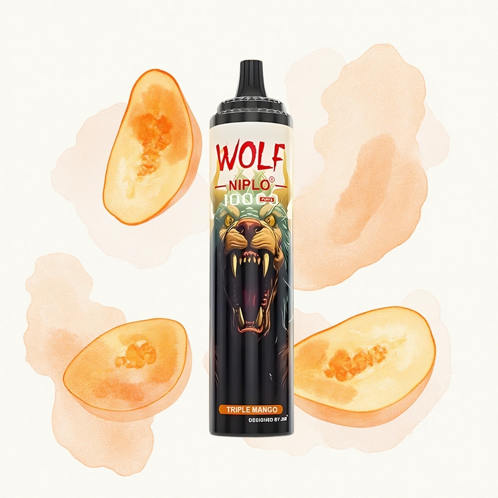 JNR Wolf Niplo 10000 Triple Mango 20ml 5% Tipo-C