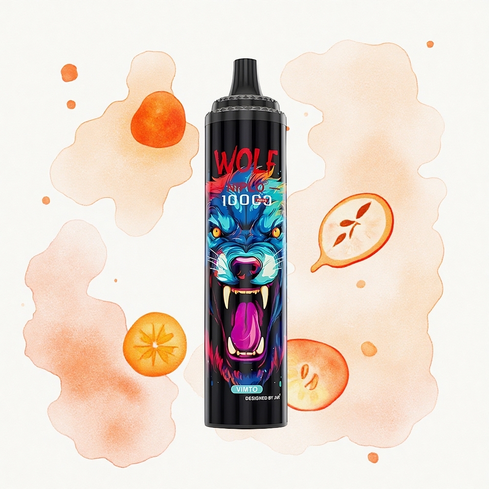 JNR Wolf Niplo 10000 Vimto Turbo 20ml Tipo-C Rápido