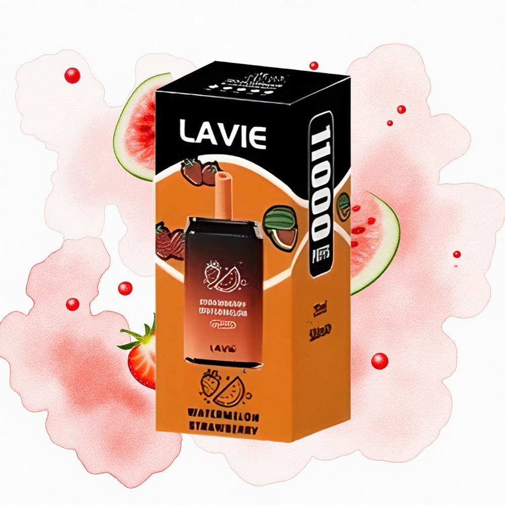 Lavie Aurora 11000 Puffs Fresa Sandía Aurora 650mAh Recargable