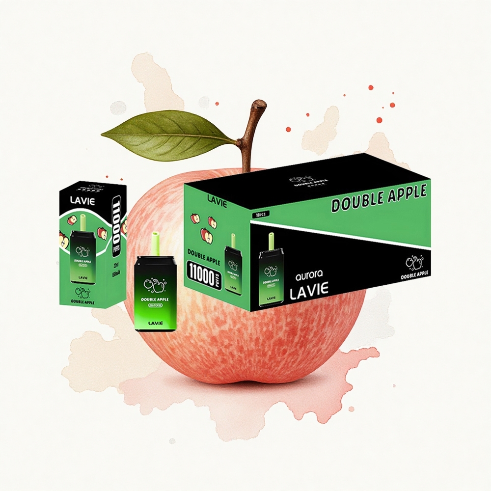 Lavie Aurora 11000 Puffs Manzana Doble Aurora 22ML