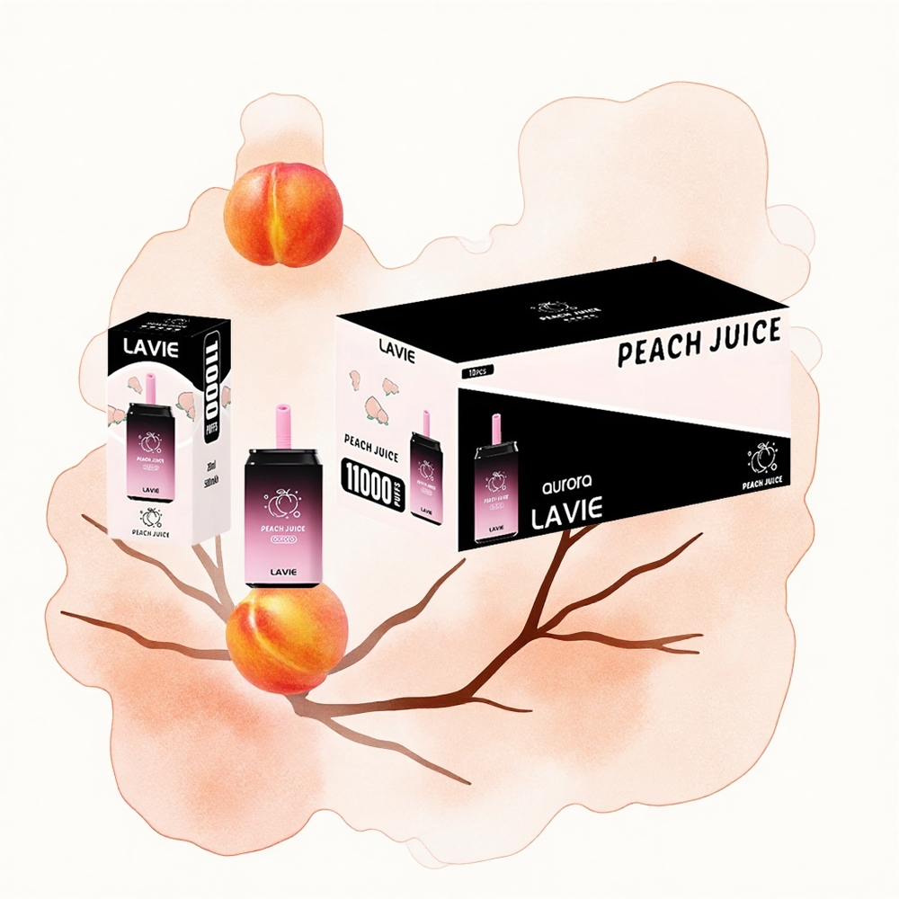 Lavie Aurora 11000 Puffs Zumo de Melocotón Aurora 22ML 5%